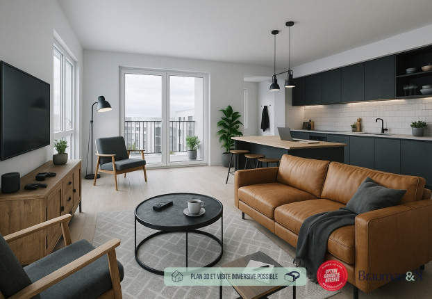 Appartement 4 pièces 74 m² · à Paris 13ème · 74 m² · 1 220 000 €