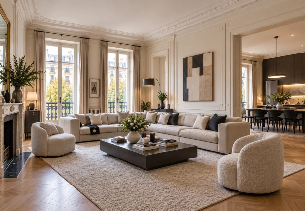 Appartement 6 pièces 218 m² · à Champerret-Berthier, Paris 17ème · 218 m² · 2 480 000 €