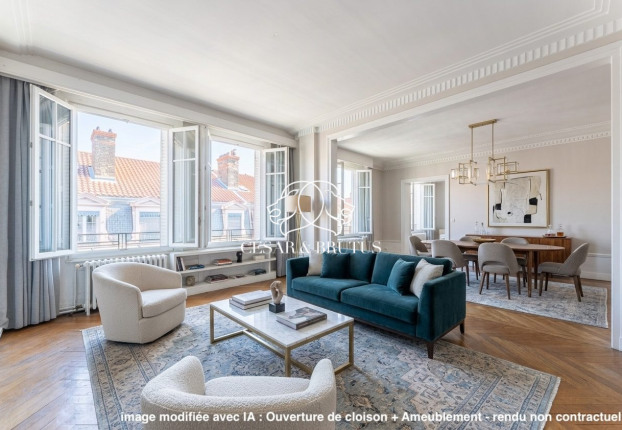Appartement 4 pièces 112 m² · aux Brotteaux-Bellecombe-Masséna, Lyon 6ème · 112 m² · 650 000 €