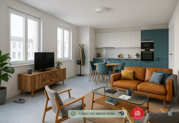 Appartement 4 pièces 96 m² · à Paris 16ème · 96 m² · 1 256 579 €