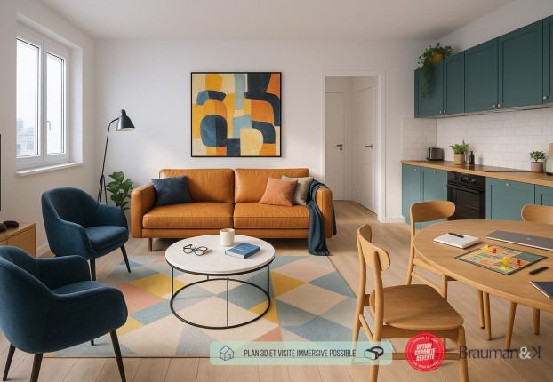 Appartement 3 pièces 64 m² · à Paris 14ème · 64 m² · 1 080 000 €