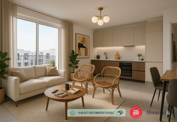 Appartement 4 pièces 93 m² · à Paris 18ème · 93 m² · 1 065 000 €