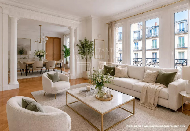Appartement 5 pièces 156 m² · à Saint Philippe du Roule, Paris 8ème · 155,5 m² · 1 970 000 €