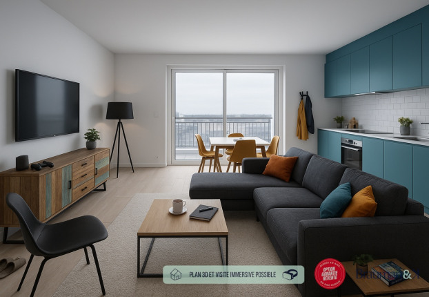Appartement 4 pièces 99 m² · à Paris 18ème · 99 m² · 1 073 000 €