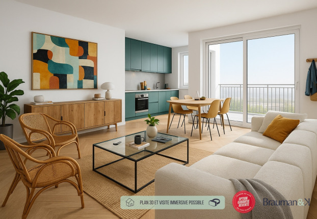Appartement 4 pièces 77 m² · à Lyon 3ème · 77 m² · 510 000 €
