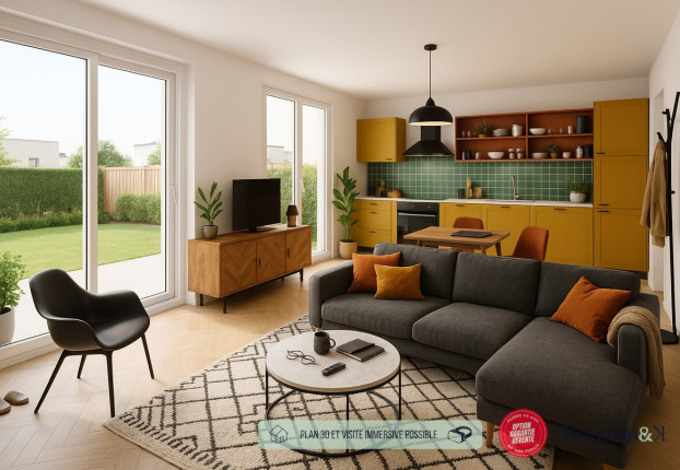 Appartement 4 pièces 98 m² · à Beaumont-en-Auge · 98 m² · 509 000 €