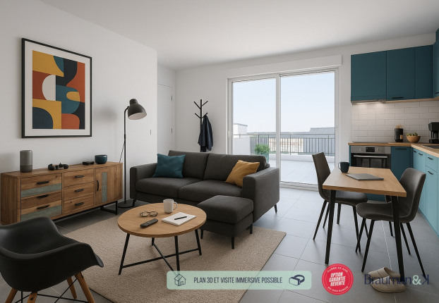Appartement 2 pièces 45 m² · à Remire-Montjoly · 45 m² · 209 000 €