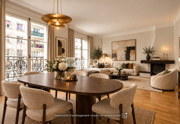 Appartement 5 pièces 127 m² · à Auteuil Sud, Paris 16ème · 126,5 m² · 1 135 000 €