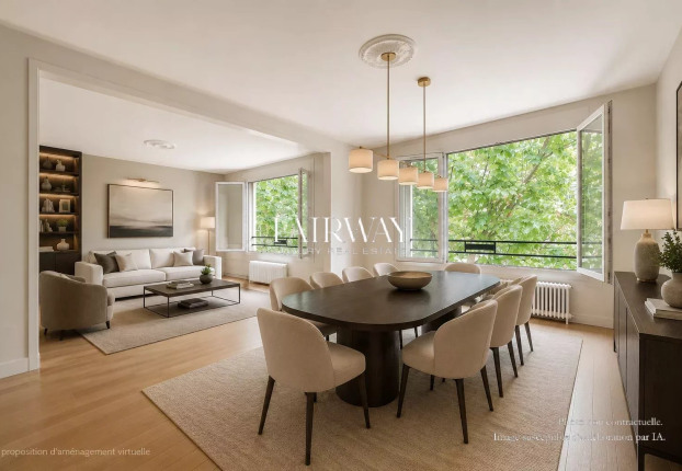 Appartement 4 pièces 96 m² · à Auteuil Nord, Paris 16ème · 96,1 m² · 1 260 000 €