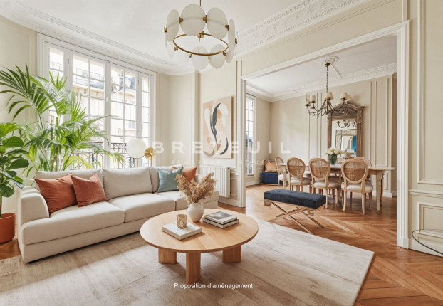 Appartement 4 pièces 91 m² · à Auteuil Nord, Paris 16ème · 91 m² · 1 150 000 €