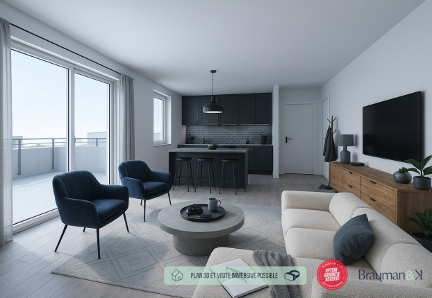 Appartement 4 pièces 90 m² · à Lyon 7ème · 90 m² · 601 000 €
