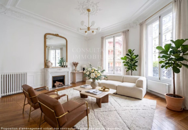 Appartement 6 pièces 192 m² · à Hoche-Friedland, Paris 8ème · 191,8 m² · 1 680 000 €