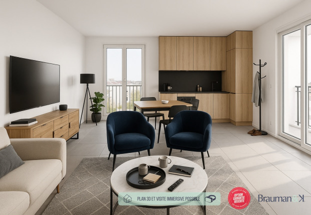 Appartement 3 pièces 75 m² · à Benerville-sur-Mer · 75 m² · 624 000 €
