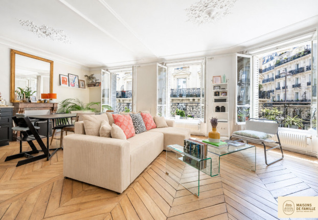 Appartement 5 pièces 107 m² · à Trudaine-Maubeuge, Paris 9ème · 107 m² · 1 320 000 €