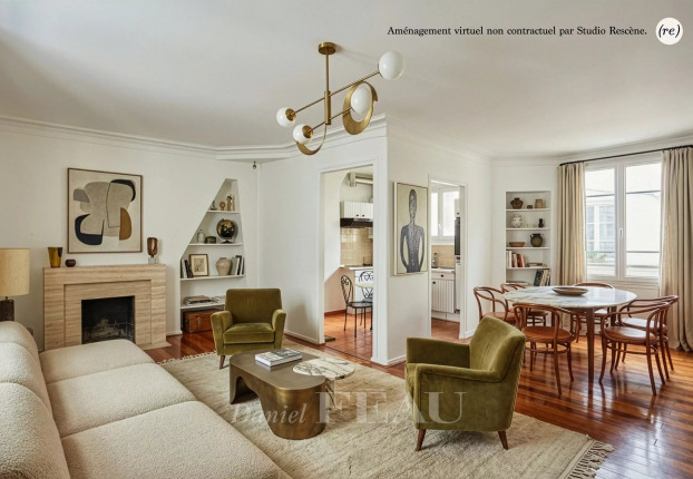 Appartement 4 pièces 79 m² · à Vendôme, Paris 1er · 78,5 m² · 950 000 €