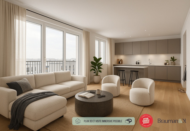 Appartement 4 pièces 80 m² · à Issy-les-Moulineaux · 80 m² · 920 835 €