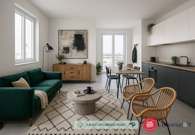 Appartement 3 pièces 95 m² · à Paris 16ème · 95 m² · 1 244 000 €