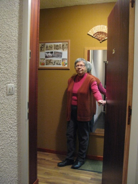 asccès à la chambre