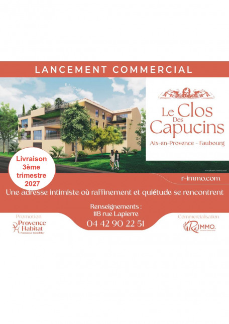 Program neuf LE CLOS DES CAPUCINS - Aix-en-Provence