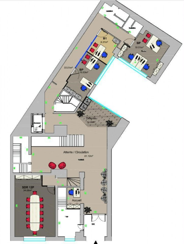 Location Bureau Paris 8ème