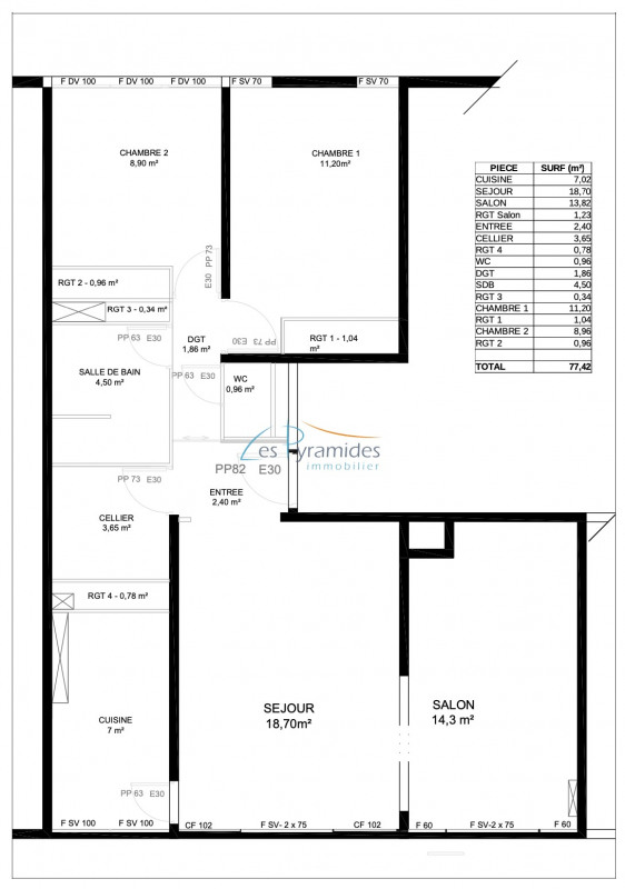 Vente Appartement 4 Pièces La Grande Motte Appartement F4 T4 4 Pièces