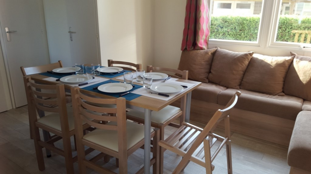 Mobile home équipé pour 8 personnes