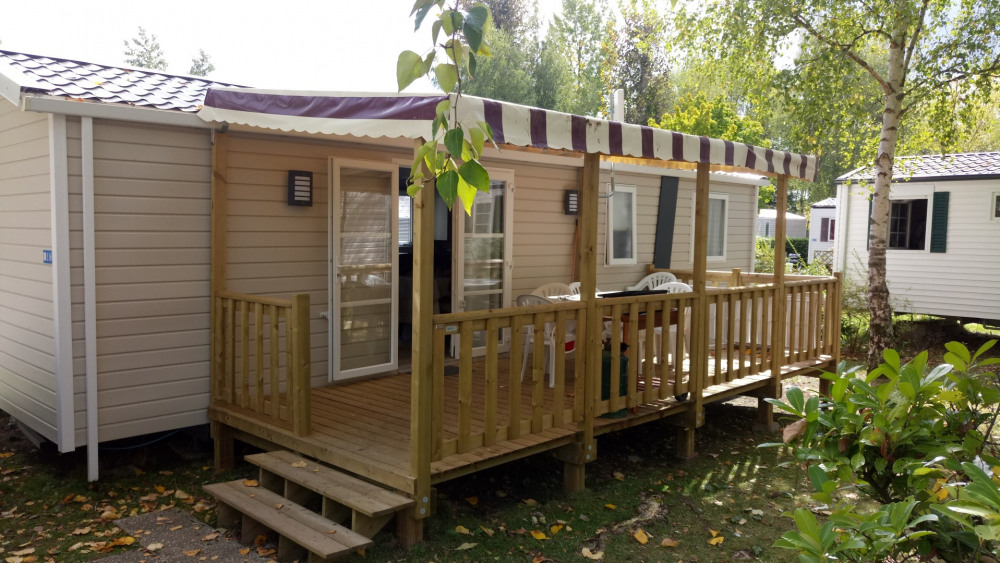 Location Mobil-home 6/8 couchages Domaine 4* au cœur des Châteaux de la Loire