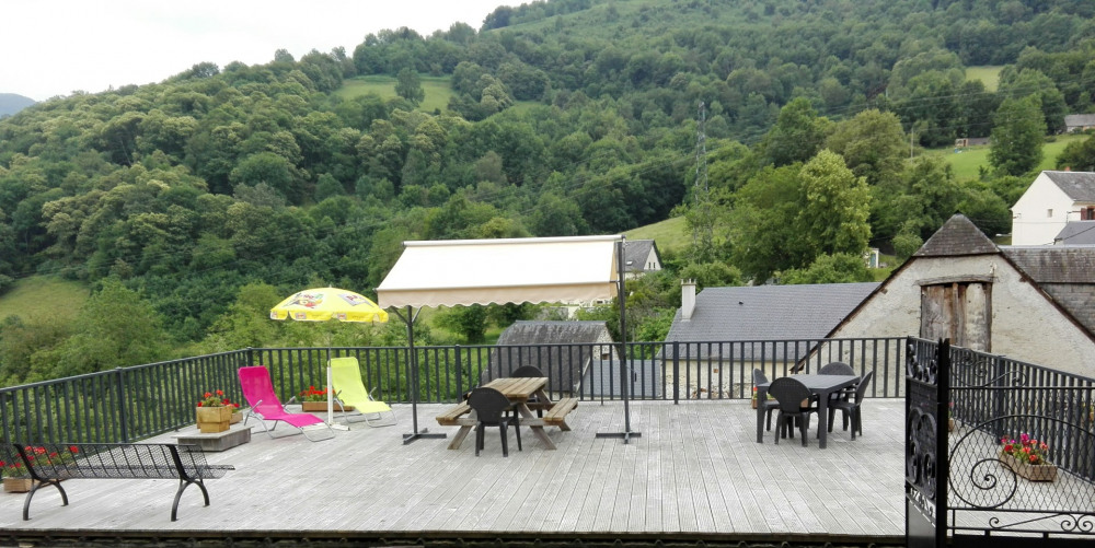 Terrasse avec vue panoramique