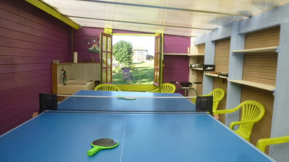 Salle de ping pong