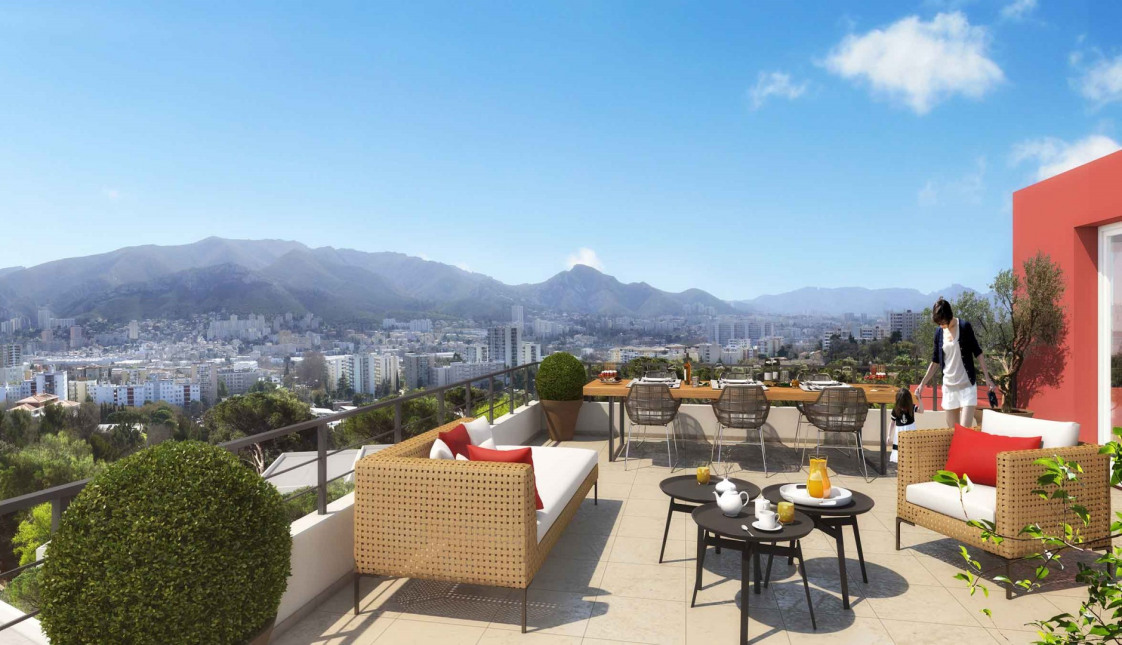 PARC DE LA MAISON BLANCHE à Marseille 9ème programme immobilier neuf