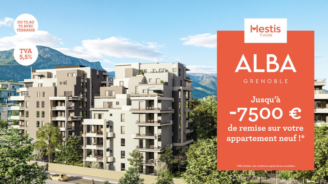 Program neuf ALBA - Grenoble