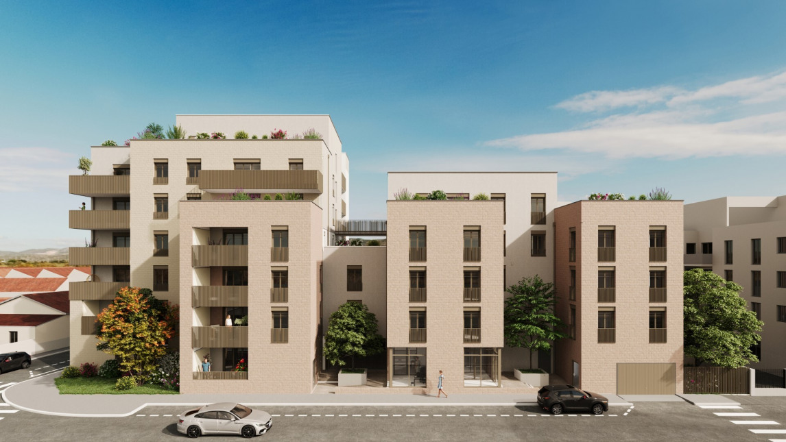 Program neuf CARRE PRESSENSE - Villeurbanne