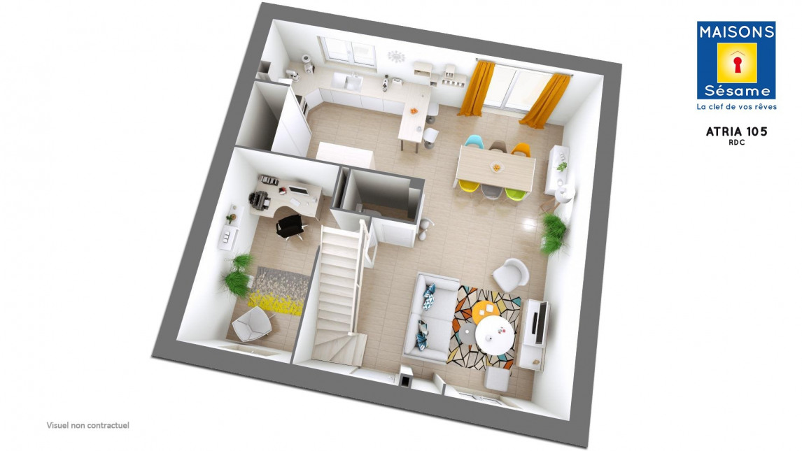 Achat Maison Individuelle Nesles La Vallee 6 Pieces Avec Terrain
