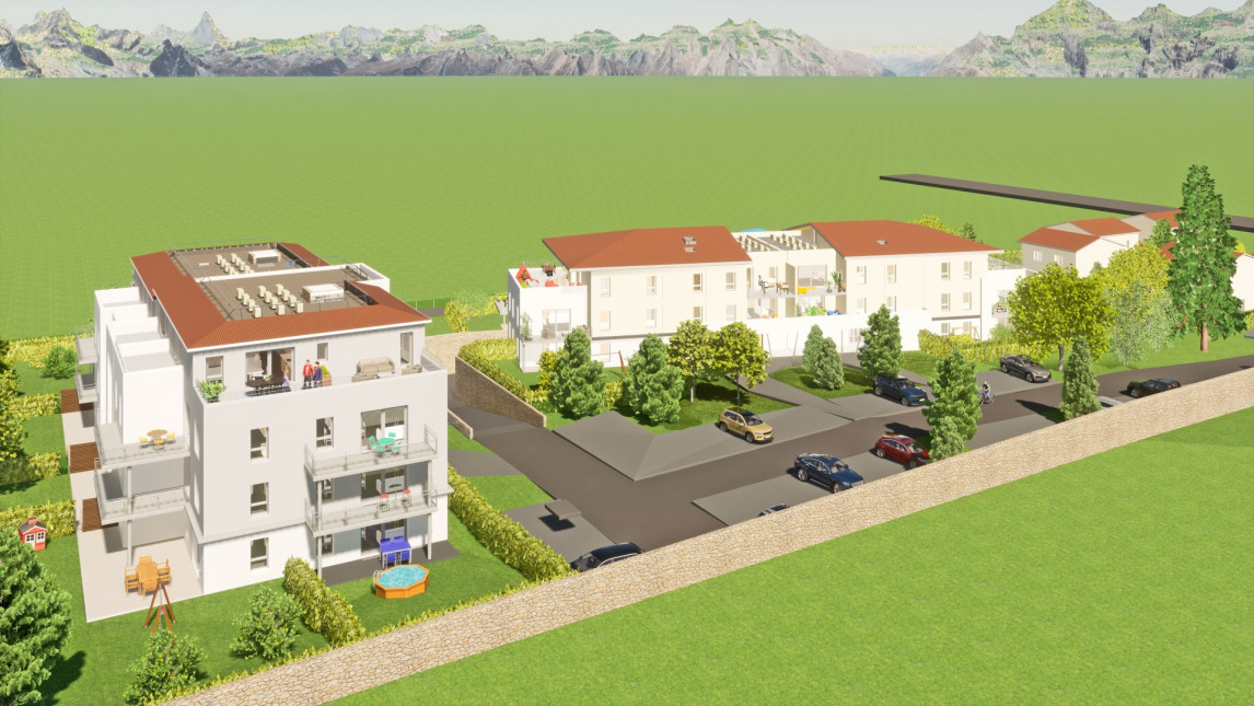 Program neuf LE CLOS DE L'AUBE - Crest