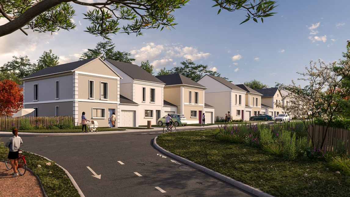 Program neuf Le Clos du Mascrier - Maisons - Bernay