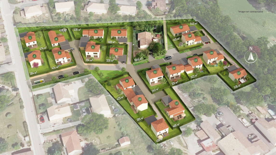 Program neuf LES HAUTS DE CURTON - La Sauve