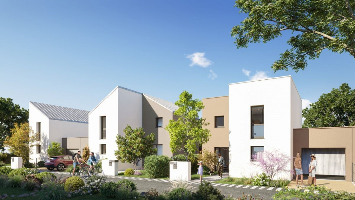 Program neuf L'ÉCRIN DES ORMES - Maisons - Ploemeur