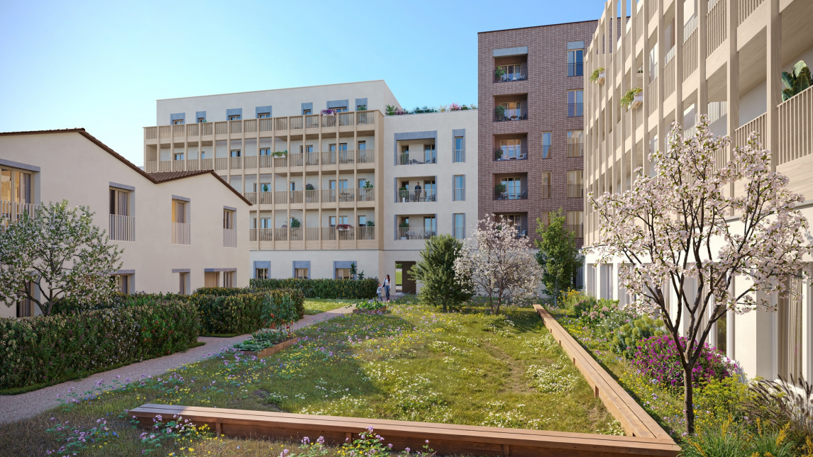 Program neuf LES JARDINS FAJON - Villetaneuse