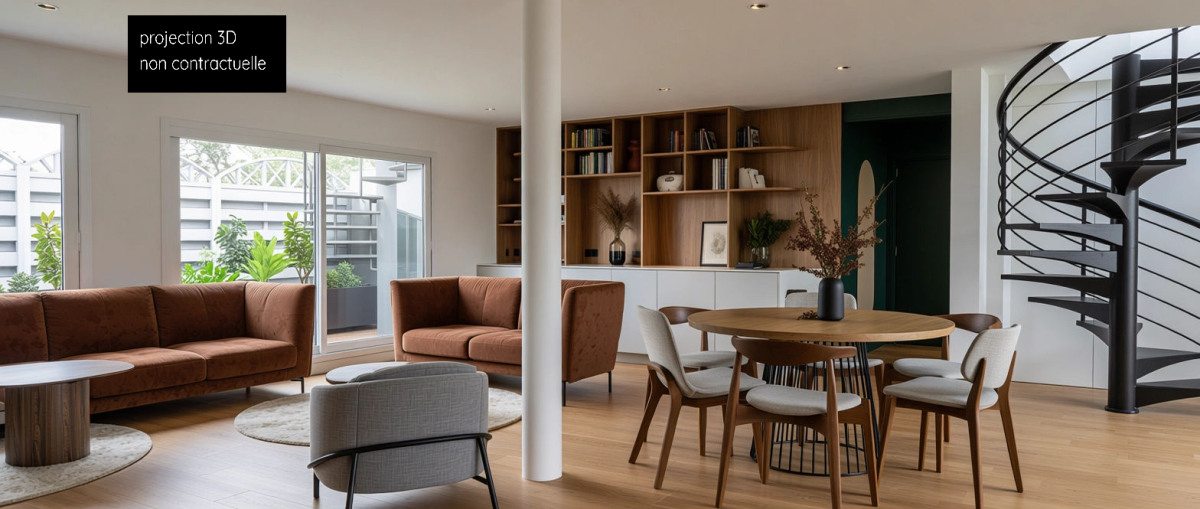 Luxus-duplex zu verkaufen Champerret-Berthier