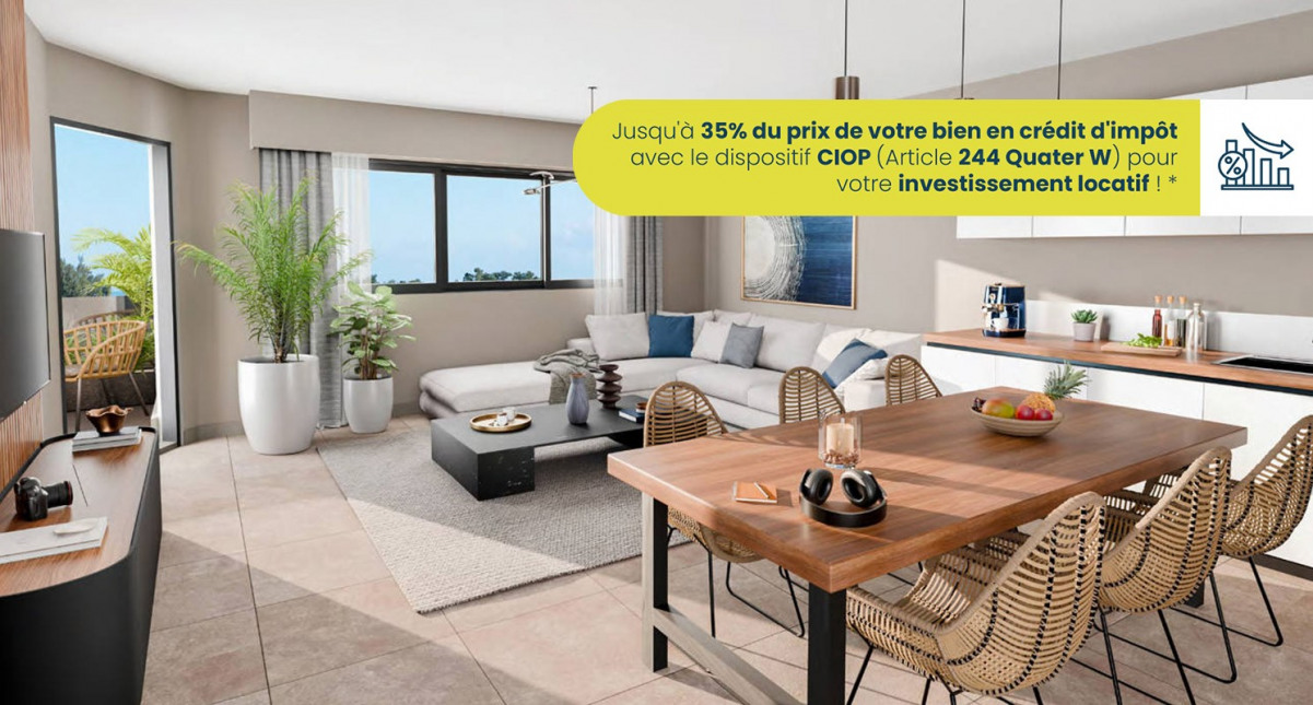 Program neuf RESIDENCE LE HUIT - Saint-Paul