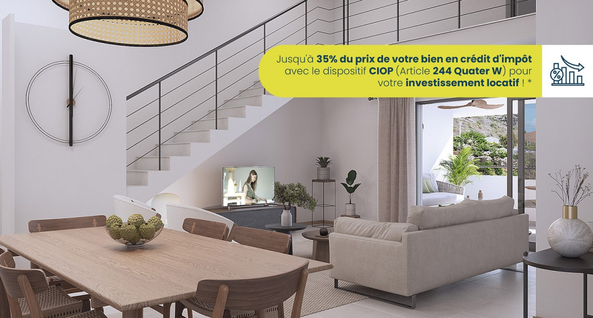 Program neuf RESIDENCE COLIBRI DES MOLIERES - Saint-Denis