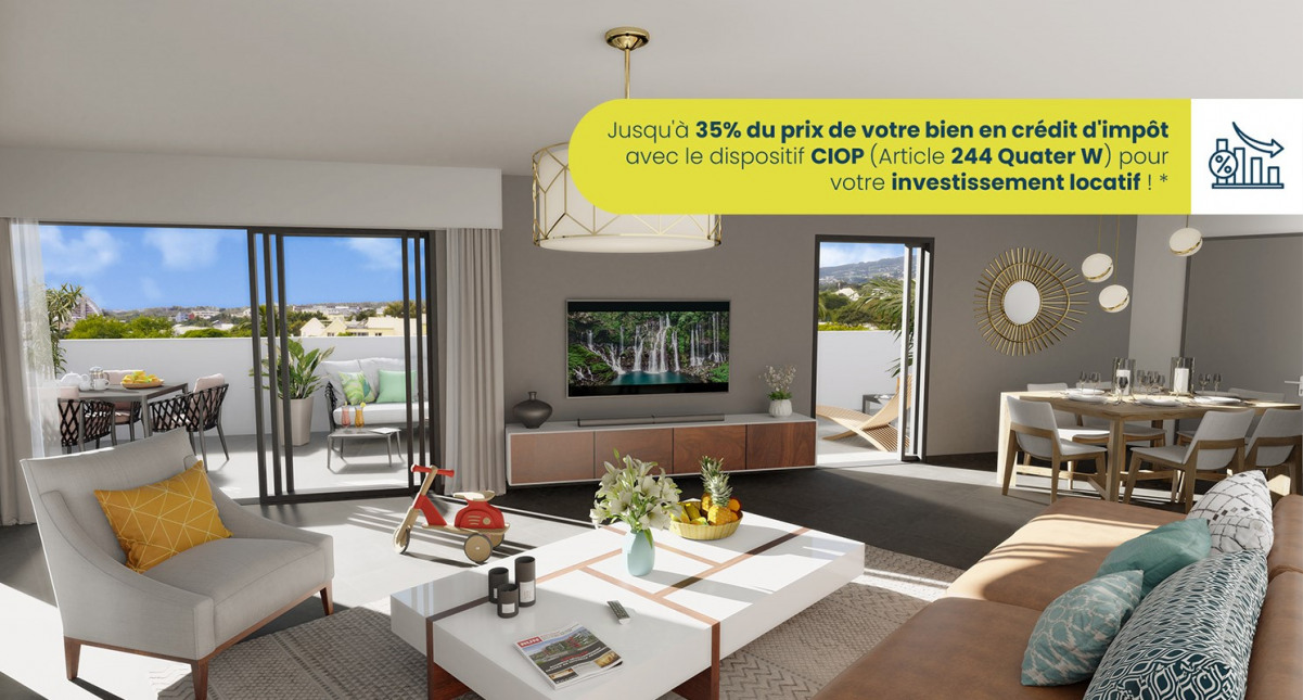 Program neuf RESIDENCE ARISTOTE - Saint-Denis