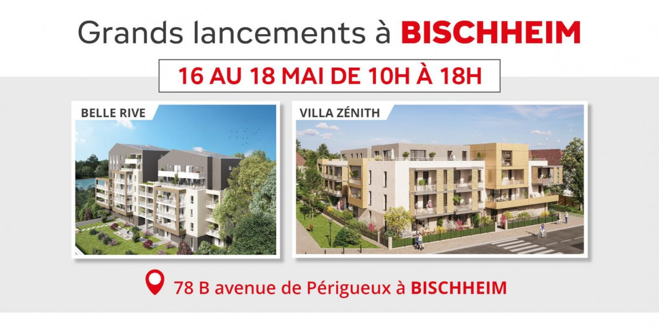 Program neuf Résidence Belle Rive à Bischheim - Bischheim