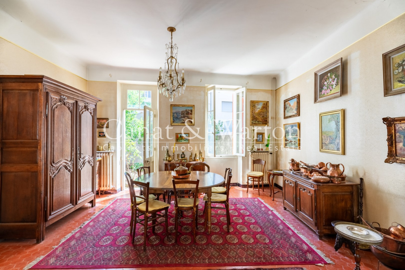 TOULON MOURILLON MAISON D'EPOQUE AVEC JARDIN ET GARAGE A 30M DES