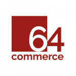 Logo agence 64 COMMERCE