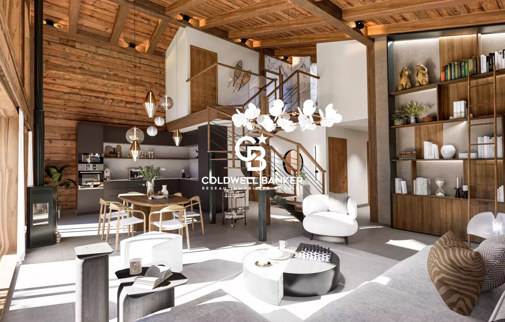 luxury duplex for sale in Les Houches