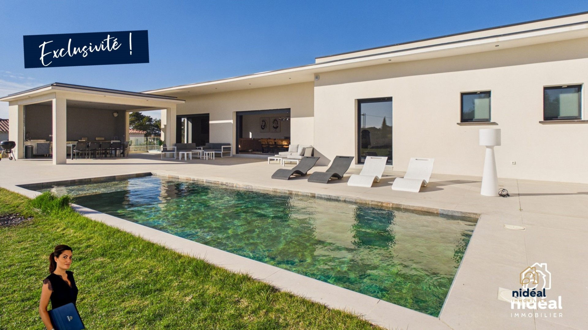 Villa de luxe à vendre dans le quartier Camplanier
