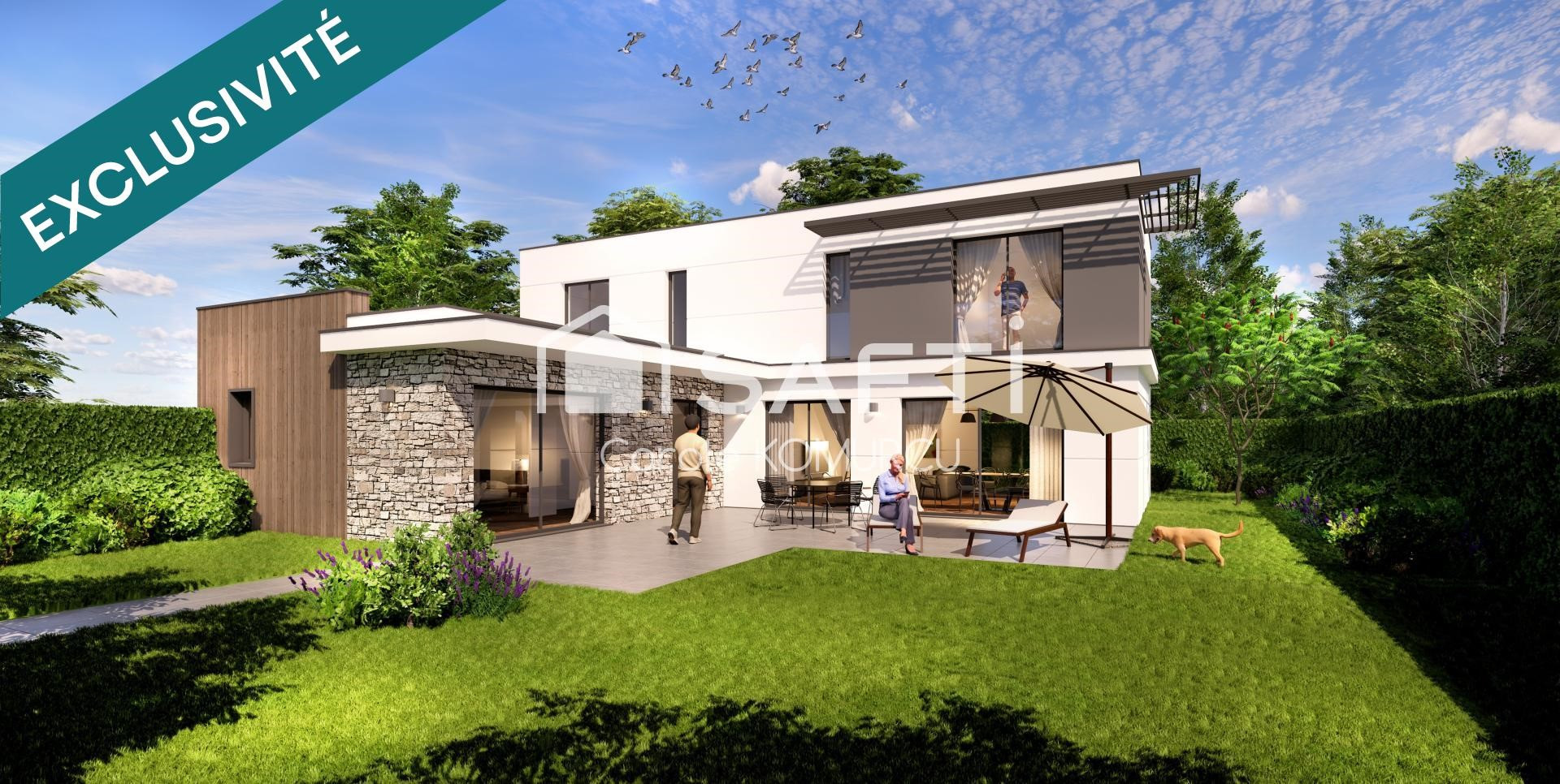 Maison d'architecte à vendre dans le quartier Le Village-Les Pres