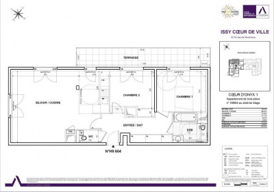 Appartement a louer issy-les-moulineaux - 3 pièce(s) - 77 m2 - Surfyn