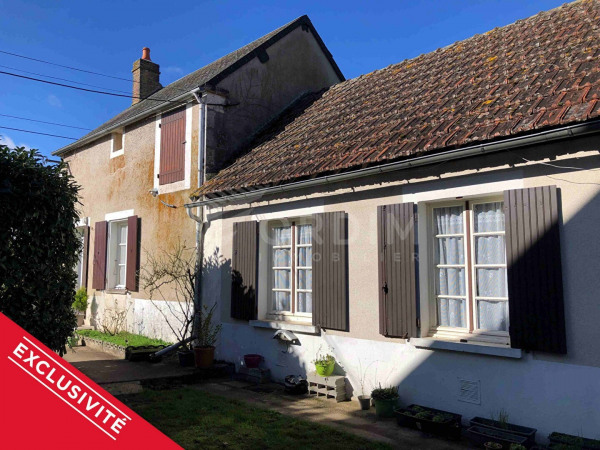 Vente maison 4 pièces Sougères-en-Puisaye - maison F4/T4/4 pièces 100 ...